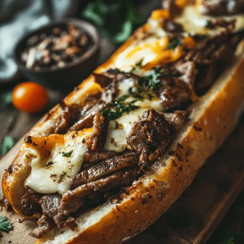 Willkommen in der köstlichen Welt der Fusion-Küche! Heute präsentieren wir Ihnen ein Rezept, das die Herzen von Fleischliebhabern und Feinschmeckern gleichermaßen höher schlagen lässt: das Philly Cheesesteak trifft auf Knoblauchbrot. Diese einzigartige Kombination vereint zwei kulinarische Klassiker, die nicht nur in den USA, sondern auch international große Beliebtheit genießen. Das Ergebnis ist ein herzhaftes Gericht, das sowohl den Gaumen erfreut als auch für gesellige Abende oder besondere Anlässe perfekt geeignet ist.