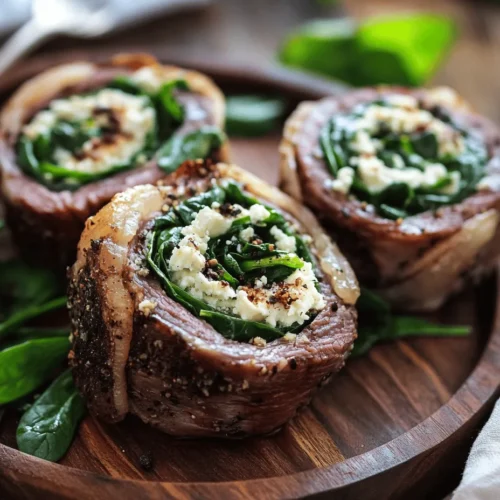 Steak-Pinwheels sind eine köstliche und beeindruckende Möglichkeit, Rinderfilet zu genießen. Sie kombinieren zartes Fleisch mit einer würzigen Füllung aus frischem Spinat und Feta-Käse, was dieses Gericht zu einem Highlight auf jedem Esstisch macht. Ob für ein festliches Dinner oder ein entspanntes Wochenende – Steak-Pinwheels sind ein echter Genuss, der sowohl geschmacklich als auch optisch überzeugt. In diesem Artikel erfahren Sie, wie Sie diese delikaten Pinwheels zubereiten können, während wir die einzelnen Schritte und Tipps zur Zubereitung ausführlich erläutern.