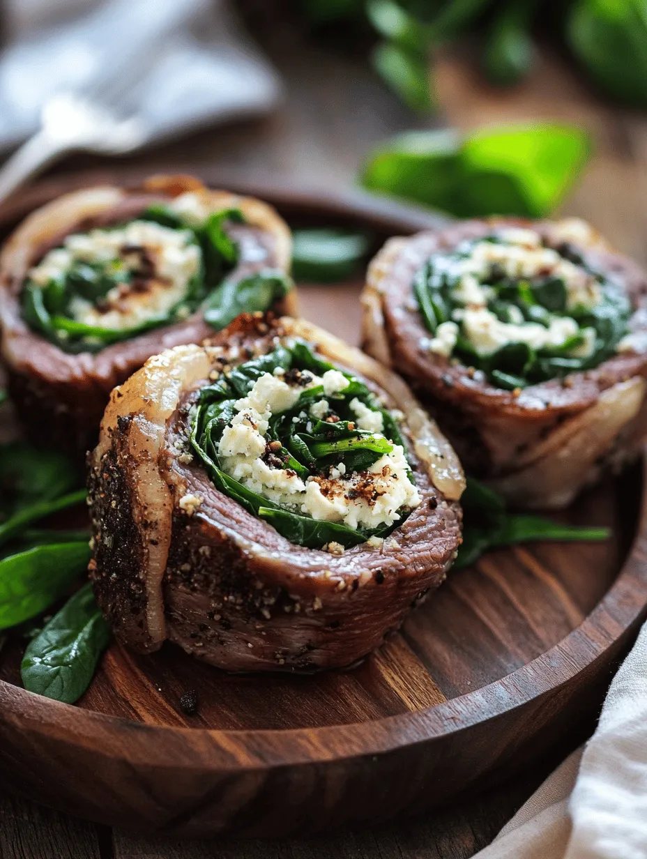 Steak-Pinwheels sind eine köstliche und beeindruckende Möglichkeit, Rinderfilet zu genießen. Sie kombinieren zartes Fleisch mit einer würzigen Füllung aus frischem Spinat und Feta-Käse, was dieses Gericht zu einem Highlight auf jedem Esstisch macht. Ob für ein festliches Dinner oder ein entspanntes Wochenende – Steak-Pinwheels sind ein echter Genuss, der sowohl geschmacklich als auch optisch überzeugt. In diesem Artikel erfahren Sie, wie Sie diese delikaten Pinwheels zubereiten können, während wir die einzelnen Schritte und Tipps zur Zubereitung ausführlich erläutern.