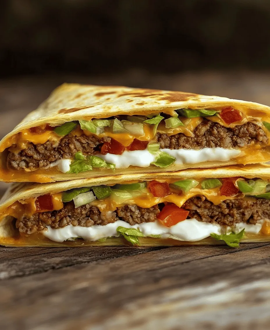 Ein Crunchwrap Supreme ist die perfekte Kombination aus knusprigen und weichen Texturen, die jeden Taco-Liebhaber begeistern wird. Inspiriert von dem beliebten Fast-Food-Gericht, ist unser Rezept für den Crunchy Taco Bell Crunchwrap Supreme eine köstliche und einfache Möglichkeit, dieses ikonische Gericht zu Hause nachzukochen. Der Crunchwrap vereint die Aromen eines Tacos mit der Struktur eines Burritos und bietet somit ein unverwechselbares Geschmackserlebnis. In diesem Artikel werden wir nicht nur das Rezept im Detail durchgehen, sondern auch interessante Informationen über die Herkunft des Crunchwraps, Variationsmöglichkeiten und Tipps für die Zubereitung geben.