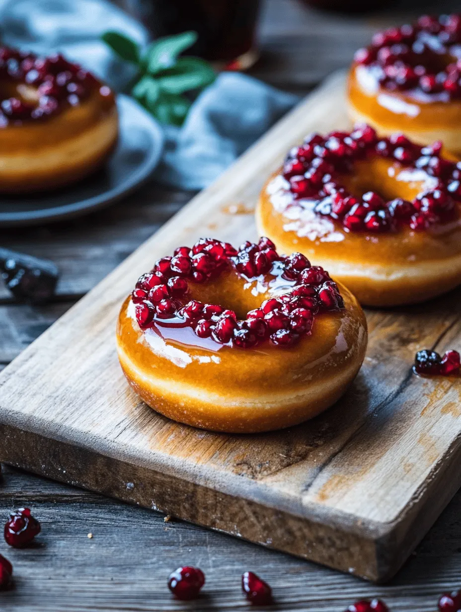 Willkommen in der Welt der süßen Leckereien! Wenn Sie auf der Suche nach einem Rezept sind, das nicht nur köstlich ist, sondern auch das gewisse Etwas hat, dann sind Sie hier genau richtig. In diesem Artikel präsentieren wir Ihnen ein unwiderstehliches Rezept für gebackene Apfelwein-Donuts mit einer verführerischen Granatapfel-Glasur. Diese Donuts sind nicht nur einfach zuzubereiten, sondern bieten auch eine einzigartige Geschmackskombination, die Ihre Geschmacksknospen verwöhnen wird.