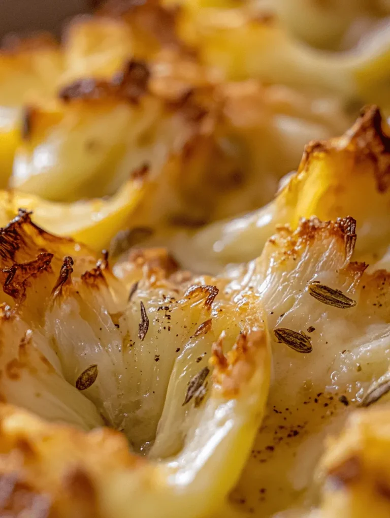 Blumenkohl-Gratin mit Käsezauber ist ein köstliches und herzhaftes Gericht, das sowohl als Beilage als auch als Hauptgericht serviert werden kann. Dieses Rezept vereint die zarten Röschen des Blumenkohls mit einer cremigen, reichhaltigen Käsesauce und einer knusprigen Oberseite, die jeden Käseliebhaber begeistert. Das Gratin ist nicht nur ein Genuss für den Gaumen, sondern auch ein festliches Highlight auf jedem Esstisch. Ob als Teil eines festlichen Menüs oder als einfache, aber schmackhafte Mahlzeit an einem Wochentag – Blumenkohl-Gratin ist vielseitig und einfach zuzubereiten.