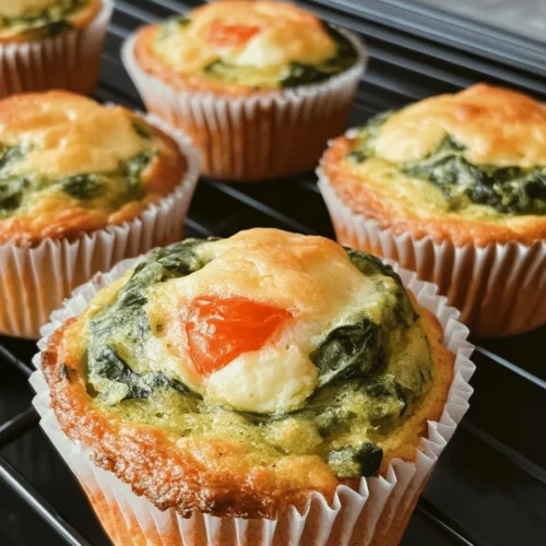 Herzlich Willkommen in der Welt der herzhaften Muffins! Wenn du auf der Suche nach einer köstlichen und nahrhaften Snack-Option bist, die sowohl beim Frühstück als auch als kleiner Snack für zwischendurch begeistert, dann sind diese herzhaften Genuss-Muffins mit Käse und Spinat genau das Richtige für dich. Diese kleinen Köstlichkeiten sind nicht nur einfach zuzubereiten, sondern bieten auch eine wunderbare Kombination aus Geschmack und Nährstoffen. Die Kombination von frisch gehacktem Spinat, herzhaftem Käse und aromatischen getrockneten Tomaten sorgt für ein unwiderstehliches Geschmackserlebnis, das sowohl Kinder als auch Erwachsene begeistert.