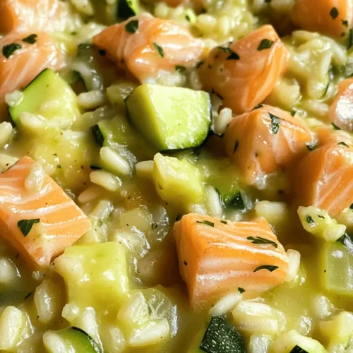 Das Zucchini-Lachs-Risotto ist nicht nur ein Fest für die Sinne, sondern auch eine hervorragende Wahl für alle, die gesunde und schmackhafte Gerichte lieben. Risotto, ein Klassiker der italienischen Küche, zeichnet sich durch seine cremige Konsistenz und den vollmundigen Geschmack aus. Mit der Kombination aus cremigem Arborio-Reis, zartem Lachs und frischen Zucchini wird dieses Risotto zu einem wahren Geschmackserlebnis. In diesem Artikel erfahren Sie Schritt für Schritt, wie Sie dieses köstliche Gericht zubereiten können, sowie interessante Informationen zu den einzelnen Zutaten und deren gesundheitlichen Vorteilen.