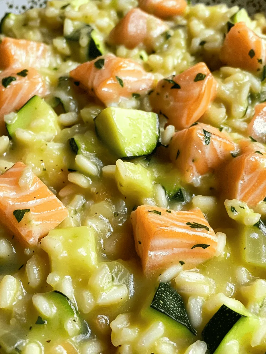 Das Zucchini-Lachs-Risotto ist nicht nur ein Fest für die Sinne, sondern auch eine hervorragende Wahl für alle, die gesunde und schmackhafte Gerichte lieben. Risotto, ein Klassiker der italienischen Küche, zeichnet sich durch seine cremige Konsistenz und den vollmundigen Geschmack aus. Mit der Kombination aus cremigem Arborio-Reis, zartem Lachs und frischen Zucchini wird dieses Risotto zu einem wahren Geschmackserlebnis. In diesem Artikel erfahren Sie Schritt für Schritt, wie Sie dieses köstliche Gericht zubereiten können, sowie interessante Informationen zu den einzelnen Zutaten und deren gesundheitlichen Vorteilen.
