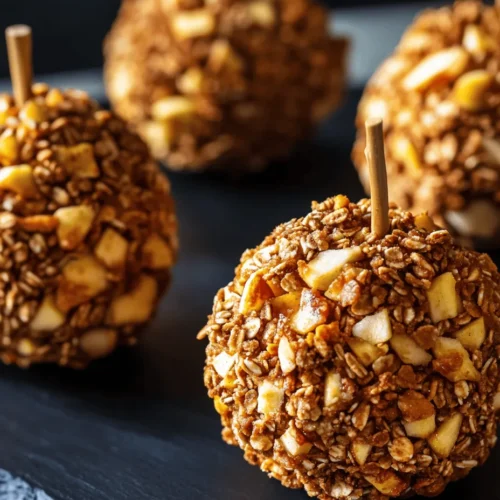 Die knusprigen Apfel-Crunch-Bomben mit Haferflocken und Walnüssen sind nicht nur ein wahrer Genuss für die Sinne, sondern auch ein perfektes Rezept für jeden Anlass. Ob als süßer Snack für zwischendurch, als gesunde Nachspeise oder als Highlight auf dem nächsten Familienfest – diese gefüllten Äpfel bieten eine unwiderstehliche Kombination aus Süße, Knusprigkeit und einem Hauch von Gewürzen. Die Äpfel werden dabei nicht einfach nur gefüllt, sondern mit einer köstlichen Mischung aus Haferflocken und Walnüssen verfeinert, die für das gewisse Etwas sorgt.