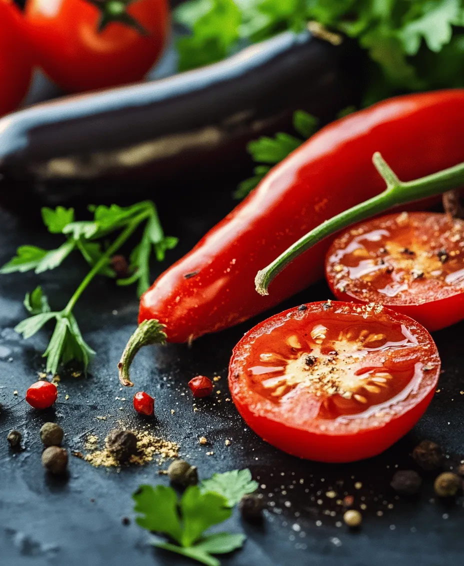 Zaalouk ist ein köstlicher marokkanischer Auberginen-Tomaten-Dip, der nicht nur geschmacklich überzeugt, sondern auch ein wunderbarer Bestandteil jeder Mezze-Platte ist. Die Kombination aus gerösteten Auberginen, frischen Tomaten und aromatischen Gewürzen macht diesen Dip zu einem echten Genuss. Zaalouk wird häufig als Vorspeise oder Beilage serviert und ist nicht nur in Marokko, sondern auch in vielen anderen nordafrikanischen Ländern sehr beliebt. In diesem Artikel werden wir die Zubereitung von Zaalouk im Detail erläutern, um sicherzustellen, dass Sie dieses traditionelle Rezept einfach nachkochen können. Außerdem werfen wir einen Blick auf die kulturelle Bedeutung des Gerichts und die gesundheitlichen Vorteile der verwendeten Zutaten.