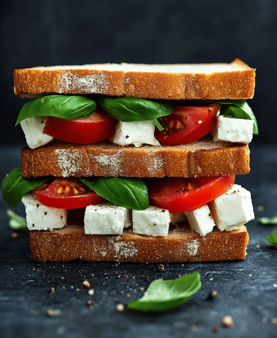 In der Welt der schnellen und gesunden Küche ist das Tomaten-Feta-Genuss-Sandwich mit Balsamico-Trüffel-Dip ein wahres Highlight. Dieses köstliche Sandwich vereint die Frische reifer Tomaten mit dem herzhaften Geschmack von Feta und dem aromatischen Kick von Trüffelöl. Es ist nicht nur ein Gaumenschmaus, sondern auch eine ausgewogene Mahlzeit, die sich perfekt für ein leichtes Mittagessen oder als Snack eignet. Die Kombination aus frischen Zutaten und aromatischen Beigaben sorgt dafür, dass dieses Sandwich sowohl geschmacklich als auch nährstofftechnisch überzeugt.