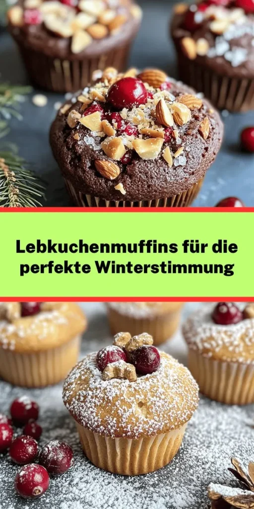 Bringe festliche Stimmung in dein Zuhause mit diesen köstlichen Lebkuchenmuffins! Diese einfachen Muffins vereinen die Aromen von Lebkuchengewürz, Zimt und Nüssen, ergänzt durch saftige Cranberries oder Rosinen. Ideal für kalte Wintertage, sie sind schnell zubereitet und perfekt zum Teilen. Mit Puderzucker bestäubt, sind sie nicht nur lecker, sondern auch ein wahrer Augenschmaus. Probiere dieses Rezept aus und genieße den Winter in vollen Zügen!