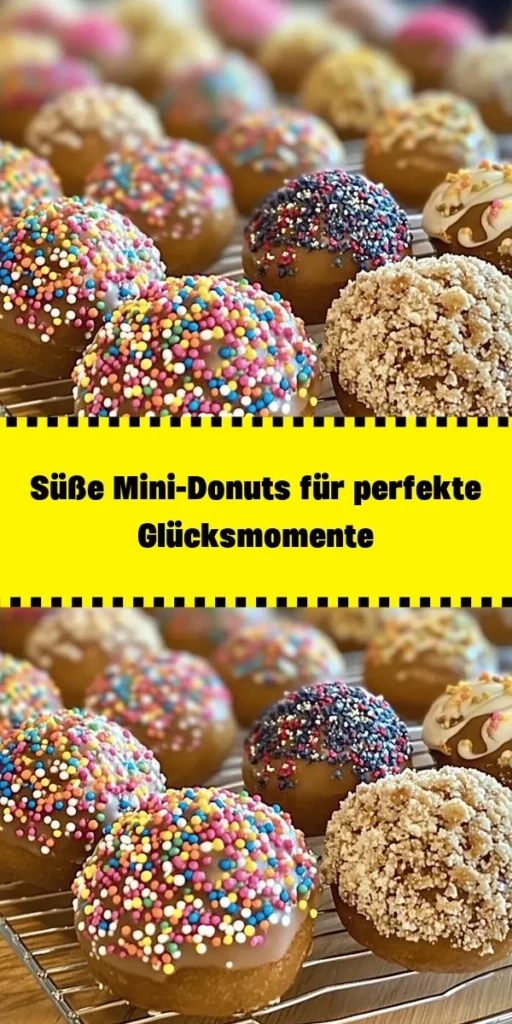 Entdecke die Freude am Backen mit diesen köstlichen Mini-Donuts! Diese kleinen Leckerbissen sind super einfach zuzubereiten und perfekt für den kleinen Hunger zwischendurch. Mit frischen Zutaten wie Mehl, Zucker, Eiern und Milch zauberst du im Handumdrehen 20 goldbraune Donuts. Dekoriere sie nach Belieben mit einer köstlichen Glasur und bunten Streuseln. Perfekt für Partys, Nachmittagskaffee oder einfach als süßer Snack. Lass dir diese Glücksmomente nicht entgehen!