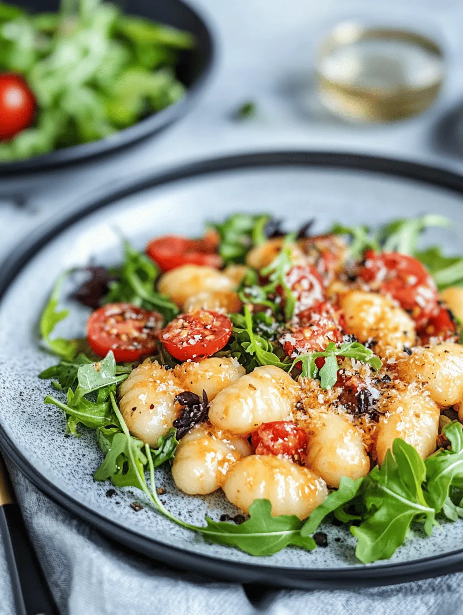 Frische und hochwertige Zutaten sind das A und O für einen gelungenen Gnocchi BigMäc-Salat. Die Auswahl der richtigen Komponenten trägt entscheidend zum Geschmack und zur Textur des Gerichts bei. Daher ist es wichtig, die einzelnen Zutaten genau zu betrachten und deren Eigenschaften zu verstehen. Hier sind die Hauptbestandteile, die Sie benötigen, um diesen einzigartigen Salat zuzubereiten: