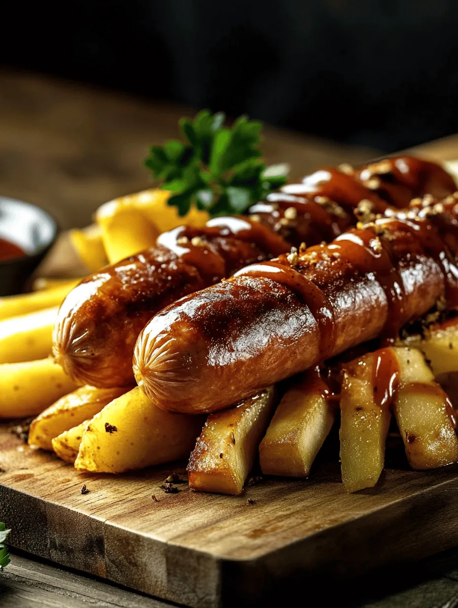 In der Welt der deutschen Küche gibt es wenige Gerichte, die so beliebt sind wie die klassische Currywurst. Diese Berliner Spezialität begeistert durch ihre würzige Sauce und die Kombination mit knusprigen Pommes. Die Currywurst, oft in einem Pappbecher serviert und mit einer großzügigen Portion Currysoße überzogen, hat sich in den letzten Jahrzehnten nicht nur als beliebtes Street Food etabliert, sondern ist auch zu einem kulturellen Symbol geworden. In diesem Artikel stellen wir Ihnen ein einfaches und authentisches Rezept für Berliner Currywurst mit knusprigen Pommes vor. Erfahren Sie, wie Sie dieses beliebte Gericht zu Hause zubereiten können und welche Geheimnisse hinter der perfekten Currysoße stecken.
