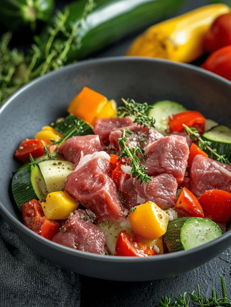 Der herzhafte bunte Gemüseeintopf mit Rindfleisch ist mehr als nur ein einfaches Gericht; es ist eine wahre Geschmacksexplosion, die sowohl den Gaumen erfreut als auch den Körper nährt. Dieses klassische Rezept vereint zartes Rindfleisch mit einer Vielzahl an frischem Gemüse, was nicht nur für eine ausgewogene Ernährung sorgt, sondern auch für eine Vielzahl von Aromen und Texturen, die beim Essen für Freude sorgen. Besonders in der kälteren Jahreszeit ist dieser Eintopf ein idealer Begleiter, der nicht nur satt macht, sondern auch die Seele wärmt.