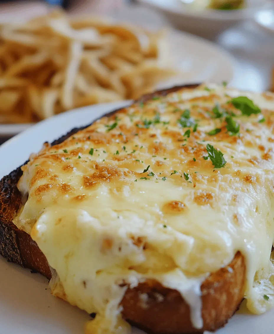 Der Croque Monsieur ist nicht nur ein Gericht, sondern ein Stück französischer Kultur, das in den charmanten Bistros von Paris und darüber hinaus serviert wird. Dieses köstliche Sandwich hat sich von seiner bescheidenen Herkunft zu einem absoluten Favoriten unter Feinschmeckern entwickelt. Mit seinem knusprigen Brot, der cremigen Bechamelsauce und dem reichhaltig geschmolzenen Käse ist der Croque Monsieur ein Paradebeispiel für die Einfachheit und Raffinesse der französischen Kochkunst.