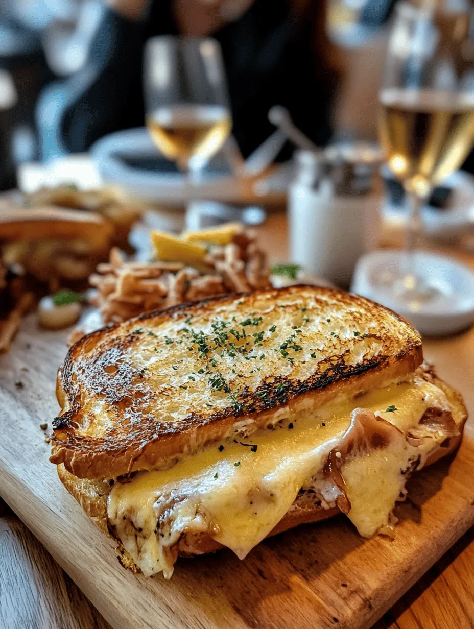 Der Croque Monsieur ist nicht nur ein Gericht, sondern ein Stück französischer Kultur, das in den charmanten Bistros von Paris und darüber hinaus serviert wird. Dieses köstliche Sandwich hat sich von seiner bescheidenen Herkunft zu einem absoluten Favoriten unter Feinschmeckern entwickelt. Mit seinem knusprigen Brot, der cremigen Bechamelsauce und dem reichhaltig geschmolzenen Käse ist der Croque Monsieur ein Paradebeispiel für die Einfachheit und Raffinesse der französischen Kochkunst.