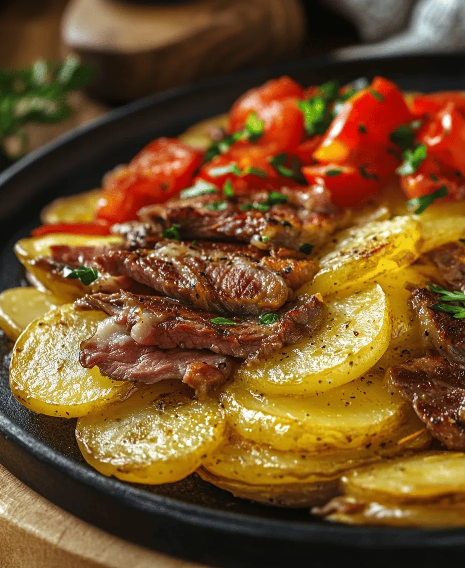 Der pikante Kartoffelauflauf mit Hackfleisch ist ein vielseitiges und herzhaftes Gericht, das in deutschen Küchen seit Generationen geschätzt wird. Es vereint die Aromen von zarten Kartoffeln, würzigem Hackfleisch und frischem Gemüse zu einem wärmenden Essen, das sowohl für die Familie als auch für Gäste geeignet ist. Dieses Rezept ist nicht nur einfach zuzubereiten, sondern auch anpassungsfähig. Es lässt sich mühelos an saisonale Zutaten oder persönliche Vorlieben anpassen, was es zu einem idealen Gericht für jede Gelegenheit macht.