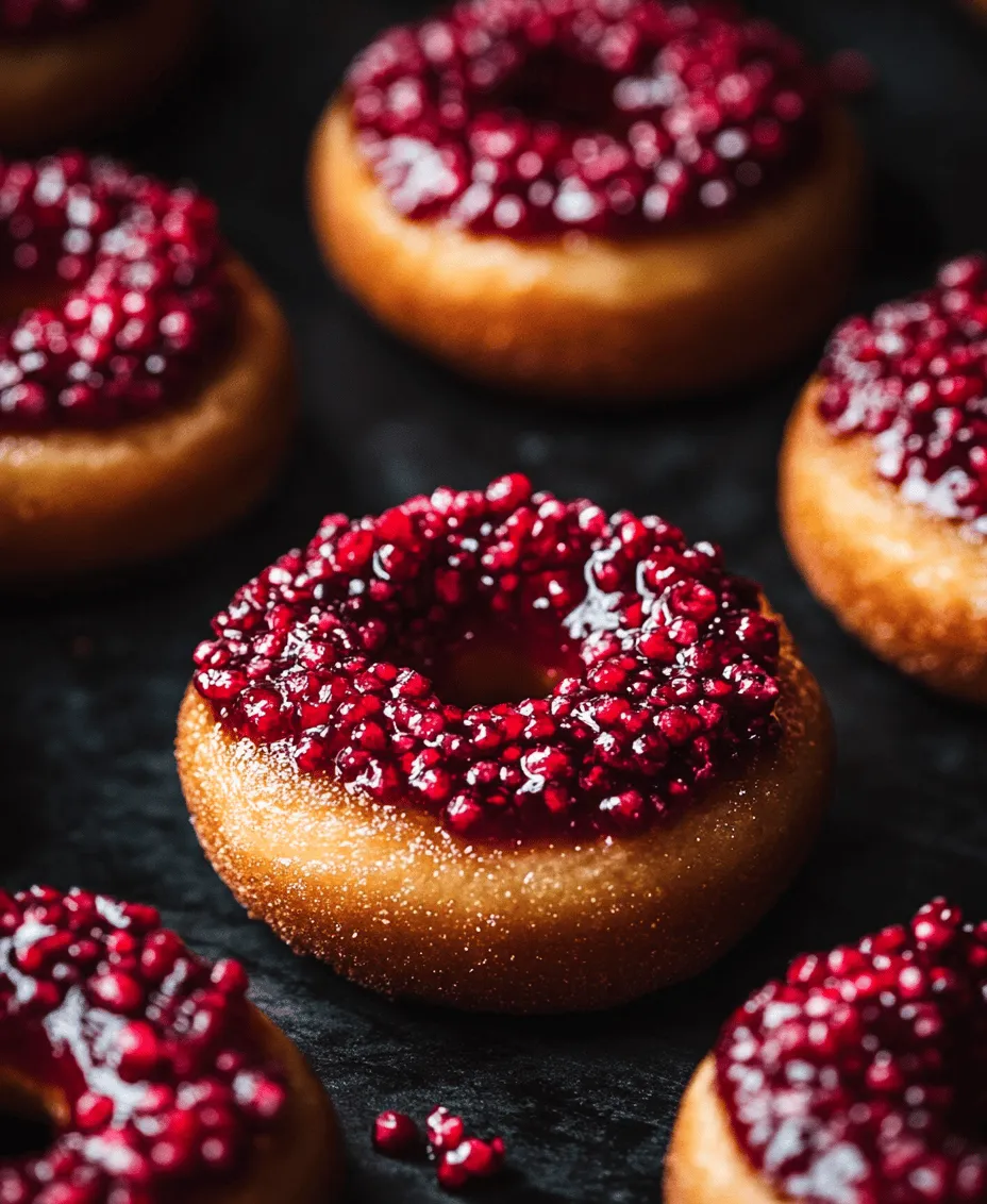 In der Welt der süßen Köstlichkeiten gibt es kaum etwas Verlockenderes als frisch gebackene Donuts. Besonders in der Herbstsaison, wenn die Apfelernte in vollem Gange ist, sind die gebackenen Apfelwein-Donuts mit Granatapfel-Glasur eine himmlische Kombination aus fruchtigen Aromen und einer herrlich süßen Glasur. Dieses Rezept ist nicht nur einfach zuzubereiten, sondern bringt auch eine festliche Note auf jeden Tisch. Die Kombination aus dem intensiven Geschmack des Apfelweins und der spritzigen Frische des Granatapfels schafft ein Geschmackserlebnis, das sowohl Kinder als auch Erwachsene begeistert. In diesem Artikel erfahren Sie alles, was Sie über die Zubereitung dieser köstlichen Donuts wissen müssen, von den Zutaten bis hin zu den besten Serviervorschlägen.