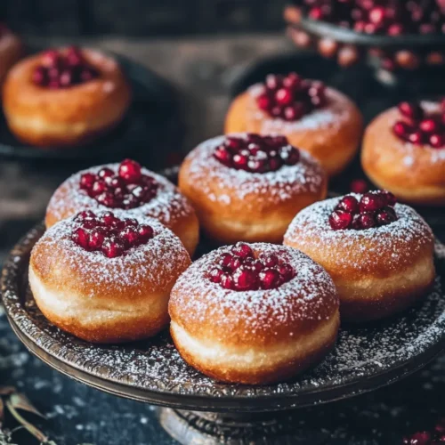 In der Welt der süßen Köstlichkeiten gibt es kaum etwas Verlockenderes als frisch gebackene Donuts. Besonders in der Herbstsaison, wenn die Apfelernte in vollem Gange ist, sind die gebackenen Apfelwein-Donuts mit Granatapfel-Glasur eine himmlische Kombination aus fruchtigen Aromen und einer herrlich süßen Glasur. Dieses Rezept ist nicht nur einfach zuzubereiten, sondern bringt auch eine festliche Note auf jeden Tisch. Die Kombination aus dem intensiven Geschmack des Apfelweins und der spritzigen Frische des Granatapfels schafft ein Geschmackserlebnis, das sowohl Kinder als auch Erwachsene begeistert. In diesem Artikel erfahren Sie alles, was Sie über die Zubereitung dieser köstlichen Donuts wissen müssen, von den Zutaten bis hin zu den besten Serviervorschlägen.