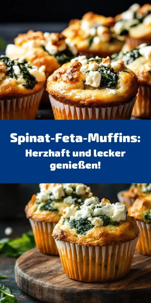 Entdecke die köstlichen herzhaft gefüllten Muffins mit Feta und Spinat! Diese einfachen und gesunden Muffins sind ideal für ein schnelles Frühstück oder als Snack. Mit Zutaten wie frischem Spinat, cremigem Feta und aromatischem Dill sind sie nicht nur lecker, sondern auch nahrhaft. Bereite sie in nur 45 Minuten zu und erfreue dich an 12 perfekten Portionen. Hol dir das Rezept und lass dich inspirieren!