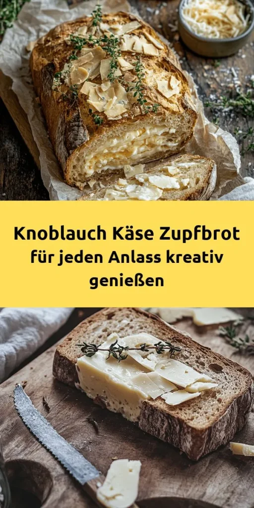 Genieße das köstliche Käse Knoblauch Zupfbrot – ein unwiderstehlicher Snack für jede Gelegenheit! Mit frischem Pizzateig, viel geschmolzenem Käse und dem intensiven Geschmack von Knoblauch ist diese Zubereitung ein echter Hit. Einfach in Streifen schneiden, formen und goldbraun backen. Perfekt zum Teilen und einfach zuzubereiten. Hol dir das Rezept und bring dein nächstes Treffen zum Leuchten! 30 Minuten | 1 Stunde | 8 Portionen