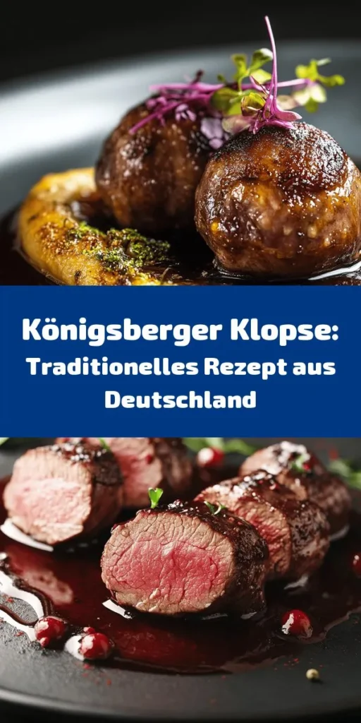 Entdecke das köstliche Rezept für Königsberger Klopse, ein traditionelles Gericht aus dem Osten Deutschlands! Diese saftigen Fleischbällchen aus gemischtem Hackfleisch, verfeinert mit Senf und Muskatnuss, werden in einer cremigen Kapernsoße serviert. Ideal für ein herzhaftes Abendessen. In nur 45 Minuten genießt du 4 Portionen dieses leckeren Klassikers. Perfekt mit Kartoffeln oder Reis – ein echter Genuss!
