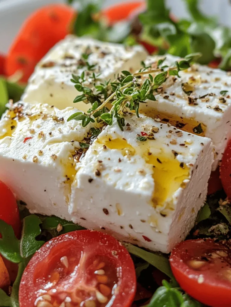 In der heutigen Zeit, in der gesunde Ernährung und schnelle Zubereitung auf der Tagesordnung stehen, gewinnt das Rezept für gebackenen Feta auf gemischtem Salat mit einem Hauch von Zitrus immer mehr an Beliebtheit. Diese köstliche Kombination aus cremigem Feta und frischen, knackigen Zutaten ist nicht nur ein Fest für die Sinne, sondern auch einfach zuzubereiten. Der gebackene Feta bietet eine wunderbare Textur und einen intensiven Geschmack, der hervorragend mit dem frischen Gemüse harmoniert. Gleichzeitig sorgt der Zitrusgeschmack für eine erfrischende Note, die das Gericht zu einem perfekten Sommergericht oder einer leichten Mahlzeit für jede Jahreszeit macht.