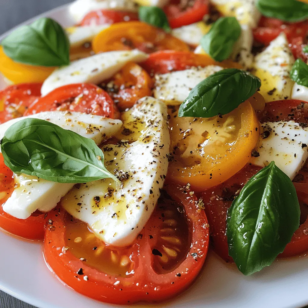 Der Gurken-Caprese-Salat mit einem Twist ist eine erfrischende Variante des klassischen italienischen Salats, die nicht nur durch ihre Farbenpracht besticht, sondern auch durch ihre vielfältigen Aromen und gesundheitlichen Vorteile. Dieser Salat kombiniert die knackige Frische von Gurken mit der saftigen Süße von Tomaten und dem cremigen Genuss von Mozzarella. Ein Hauch von roten Zwiebeln und frischem Basilikum verleiht dem Gericht eine aromatische Tiefe, die den traditionellen Caprese-Salat in ein neues Licht rückt.