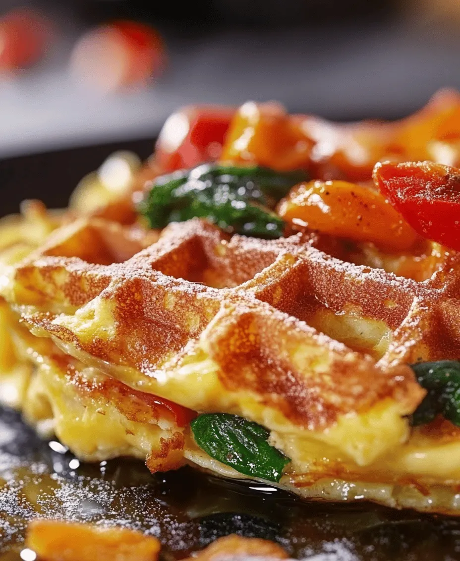 Das Waffel-Omelett Delight ist eine kreative und köstliche Variante des klassischen Omeletts, die nicht nur den Gaumen erfreut, sondern auch das Auge. Diese innovative Zubereitung im Waffeleisen verwandelt ein einfaches Gericht in ein wahres Geschmackserlebnis, das sich perfekt für ein schnelles Frühstück oder einen herzhaften Snack eignet. In einer Zeit, in der die Menschen nach abwechslungsreichen und gesunden Mahlzeiten suchen, bietet das Waffel-Omelett Delight die ideale Lösung. Es kombiniert die herzhaften Aromen eines Omeletts mit der knusprigen Textur einer Waffel und bringt damit frischen Wind in die Frühstücksküche.
