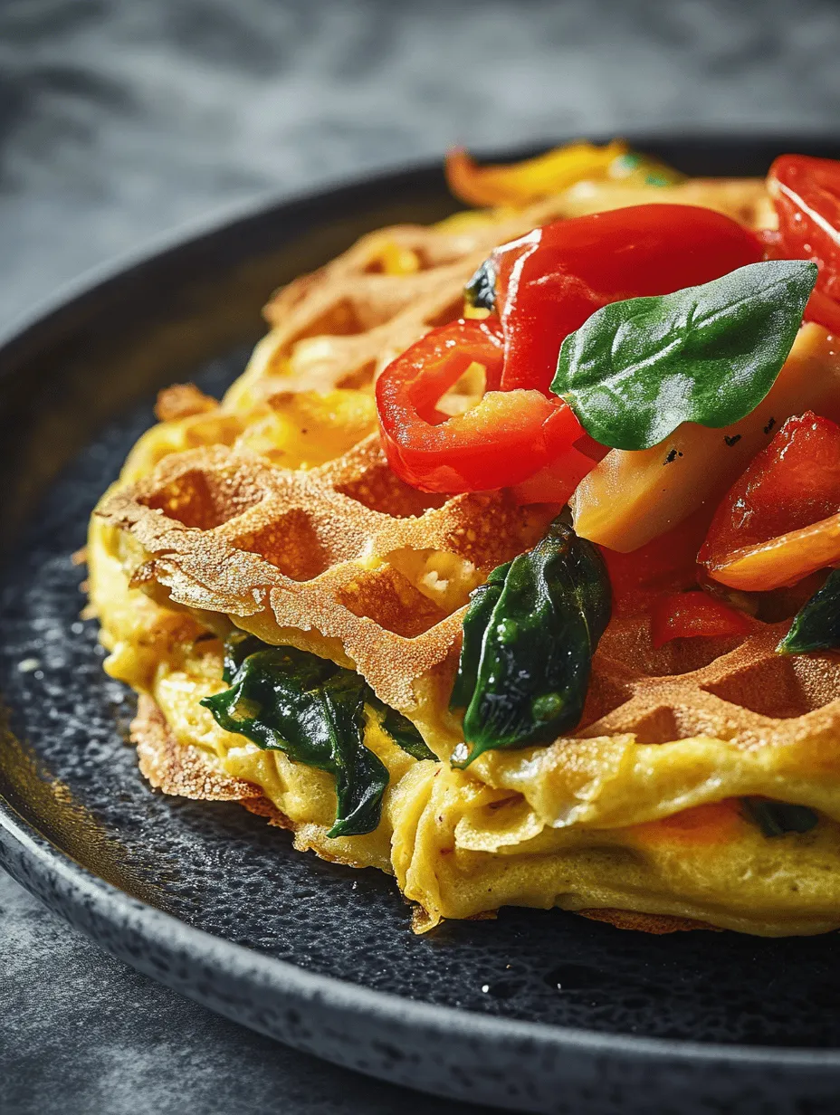 Das Waffel-Omelett Delight ist eine kreative und köstliche Variante des klassischen Omeletts, die nicht nur den Gaumen erfreut, sondern auch das Auge. Diese innovative Zubereitung im Waffeleisen verwandelt ein einfaches Gericht in ein wahres Geschmackserlebnis, das sich perfekt für ein schnelles Frühstück oder einen herzhaften Snack eignet. In einer Zeit, in der die Menschen nach abwechslungsreichen und gesunden Mahlzeiten suchen, bietet das Waffel-Omelett Delight die ideale Lösung. Es kombiniert die herzhaften Aromen eines Omeletts mit der knusprigen Textur einer Waffel und bringt damit frischen Wind in die Frühstücksküche.