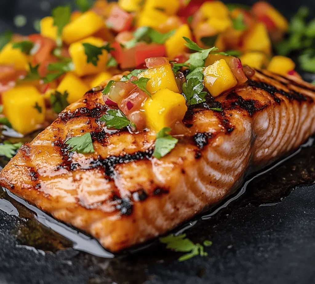 Gegrillter Lachs ist nicht nur ein Genuss für den Gaumen, sondern auch eine gesunde Wahl für alle Fischliebhaber. Dieses Gericht vereint die zarten, leicht rauchigen Aromen von frisch gegrilltem Lachs mit der Süße und Fruchtigkeit einer erfrischenden Mango-Salsa sowie dem exotischen Geschmack von Kokosreis. Das Resultat ist ein kulinarisches Erlebnis, das sowohl optisch als auch geschmacklich begeistert. In diesem Artikel erfahren Sie, wie Sie dieses köstliche Rezept ganz einfach zubereiten können, während wir Ihnen wertvolle Informationen zu den Zutaten, der Zubereitung und den gesundheitlichen Vorteilen des Gerichts bieten.