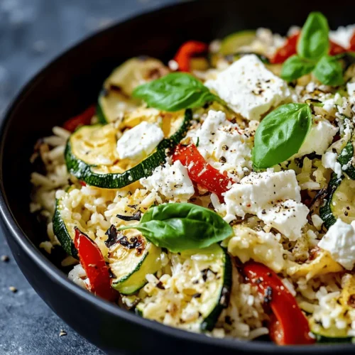 Die Zucchini-Reis-Pfanne mit Feta ist nicht nur ein schnelles und einfaches Gericht, sondern auch ein wahrer Genuss für alle, die frische, gesunde und schmackhafte Mahlzeiten lieben. In einer Zeit, in der viele von uns nach schnellen, aber nahrhaften Optionen suchen, ist dieses Rezept eine perfekte Wahl. Es kombiniert die Aromen von frischem Gemüse mit dem herzhaften Geschmack von Feta-Käse und ist ideal für ein leichtes Mittagessen oder ein Abendessen unter der Woche.