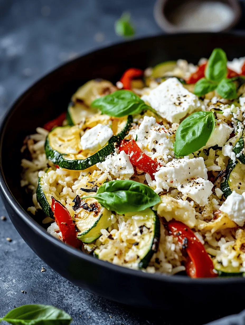 Die Zucchini-Reis-Pfanne mit Feta ist nicht nur ein schnelles und einfaches Gericht, sondern auch ein wahrer Genuss für alle, die frische, gesunde und schmackhafte Mahlzeiten lieben. In einer Zeit, in der viele von uns nach schnellen, aber nahrhaften Optionen suchen, ist dieses Rezept eine perfekte Wahl. Es kombiniert die Aromen von frischem Gemüse mit dem herzhaften Geschmack von Feta-Käse und ist ideal für ein leichtes Mittagessen oder ein Abendessen unter der Woche.