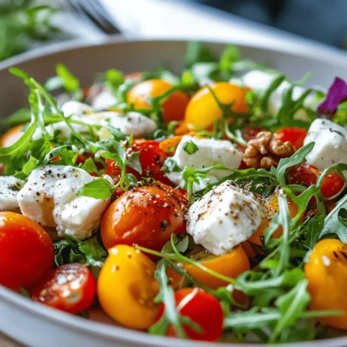 Der Hüttenkäse-Salat mit knackigem Gemüse und Nüssen ist nicht nur ein Fest für die Augen, sondern auch eine gesunde und nahrhafte Wahl für jede Mahlzeit. In einer Welt, in der gesunde Ernährung oft mit komplizierten Rezepten und langen Zubereitungszeiten assoziiert wird, bietet dieses Gericht eine willkommene Ausnahme. In nur 15 Minuten zubereitet, vereint es frische Zutaten, die nicht nur geschmacklich harmonieren, sondern auch zahlreiche gesundheitliche Vorteile bieten. Ob zum Mittagessen im Büro, als leichtes Abendessen oder als erfrischender Snack – dieser Salat ist vielseitig und einfach zuzubereiten.