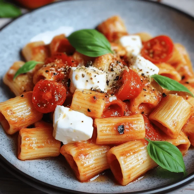 Die Qualität der Zutaten ist entscheidend für den Erfolg eines Gerichts, und das gilt besonders für Pasta mit Ofentomatensauce und Mozzarella. Hier sind einige der wichtigsten Zutaten, die Sie benötigen, und warum sie für das Gericht so bedeutsam sind: