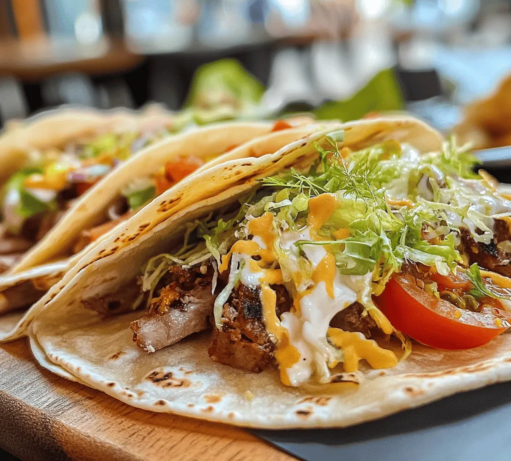 In der Welt der kulinarischen Kreationen gibt es kaum etwas, das so viel Freude bereitet wie Fusion-Gerichte, die beliebte Klassiker neu interpretieren. Eine dieser köstlichen Kombinationen sind Smash Burger Tacos – eine genussvolle Verschmelzung von herzhaften Burgern und knusprigen Tacos, die sowohl bei Grillfesten als auch im Alltag für Begeisterung sorgen. Die Idee, zwei so unterschiedliche, aber dennoch geliebte Gerichte zu kombinieren, öffnet Türen zu neuen Geschmackserlebnissen und lässt die Herzen vieler Feinschmecker höher schlagen.