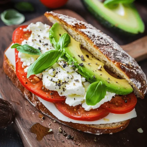 Das mediterrane Feta-Tomaten-Sandwich ist ein wahrer Genuss für alle Liebhaber der gesunden Küche. Es vereint frische, aromatische Zutaten mit einer einfachen Zubereitung, die nicht nur köstlichen Geschmack bietet, sondern auch eine Vielzahl an Nährstoffen. In einer Zeit, in der immer mehr Menschen auf ihre Ernährung achten und gesunde Optionen suchen, ist dieses Sandwich die perfekte Wahl für ein leichtes Mittagessen oder einen Snack.