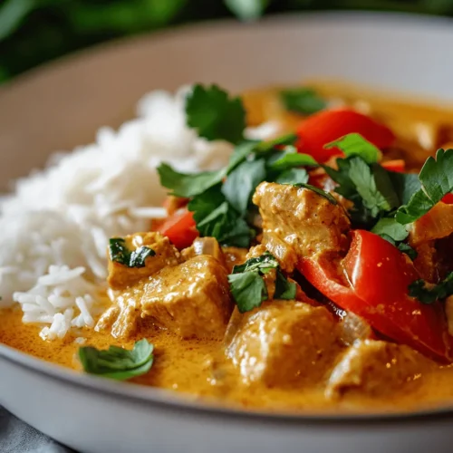 Das würzige Hackfleisch-Curry mit Reis ist ein absolutes Wohlfühlgericht, das nicht nur schnell zubereitet ist, sondern auch mit einer Vielzahl von Aromen und Gewürzen begeistert. Die Kombination aus zartem Rinderhackfleisch, frischem Gemüse und cremiger Kokosmilch macht dieses Gericht zu einer perfekten Wahl für ein herzhaftes Abendessen. Ob für eine gemütliche Familienmahlzeit oder ein schnelles Abendessen unter der Woche – dieses Rezept ist vielseitig und lässt sich leicht an persönliche Vorlieben anpassen.