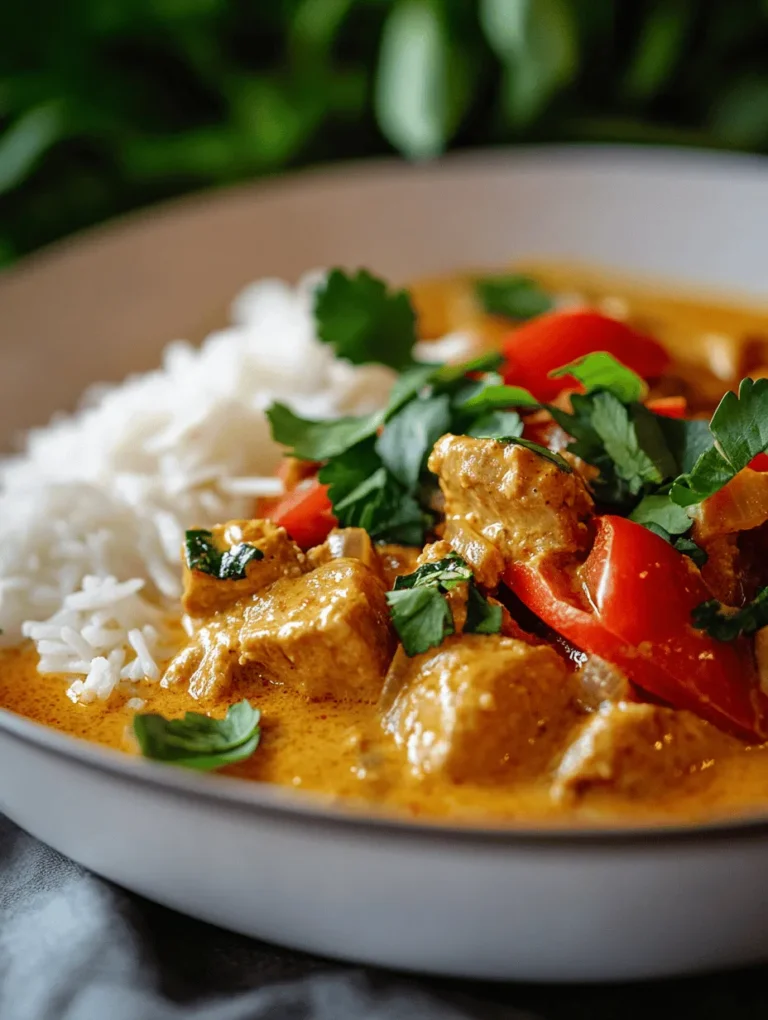 Das würzige Hackfleisch-Curry mit Reis ist ein absolutes Wohlfühlgericht, das nicht nur schnell zubereitet ist, sondern auch mit einer Vielzahl von Aromen und Gewürzen begeistert. Die Kombination aus zartem Rinderhackfleisch, frischem Gemüse und cremiger Kokosmilch macht dieses Gericht zu einer perfekten Wahl für ein herzhaftes Abendessen. Ob für eine gemütliche Familienmahlzeit oder ein schnelles Abendessen unter der Woche – dieses Rezept ist vielseitig und lässt sich leicht an persönliche Vorlieben anpassen.