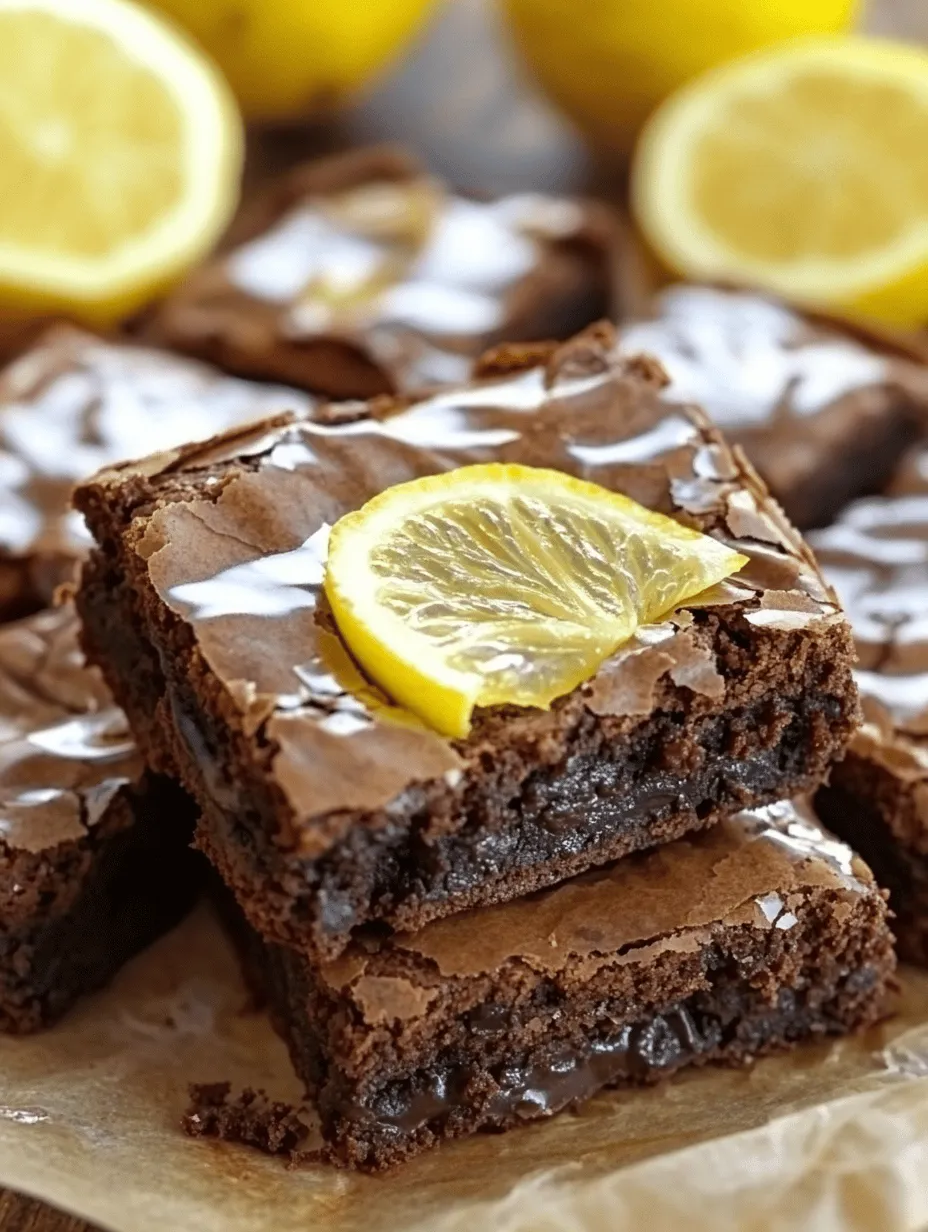 In der Welt der Desserts gibt es kaum etwas Erfrischenderes und Verlockenderes als eine Kombination aus Schokolade und Zitrone. Diese harmonische Verbindung schafft eine Geschmacksexplosion, die sowohl süß als auch sauer ist – ein Erlebnis, das man so schnell nicht vergisst. Die Zesty Zitronen-Brownies sind die perfekte Lösung für alle, die diese Balance lieben und auf der Suche nach einem besonderen Rezept sind. In diesem Artikel werden wir die einzelnen Schritte zur Zubereitung dieser köstlichen Brownies detailliert durchgehen, um sicherzustellen, dass auch Sie ein perfektes Ergebnis erzielen.