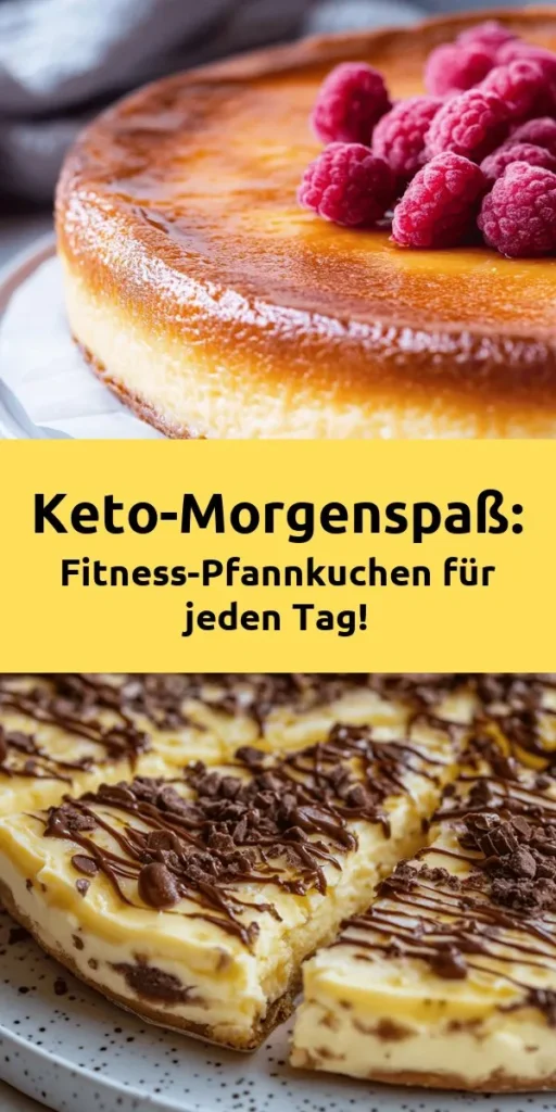 Starte deinen Morgen mit diesen köstlichen Keto Fitness-Pfannkuchen! Diese leichte und proteinreiche Variante aus Mandelmehl und Frischkäse bringt dir nicht nur vollen Geschmack, sondern hält auch deine Kohlenhydrate im Zaum. Sie sind einfach zuzubereiten und perfekt für ein gesundes Frühstück. Serviere sie warm mit zuckerfreier Sirup oder frischen Beeren für einen extra Genuss. Eine perfekte Wahl für alle, die fit in den Tag starten möchten!